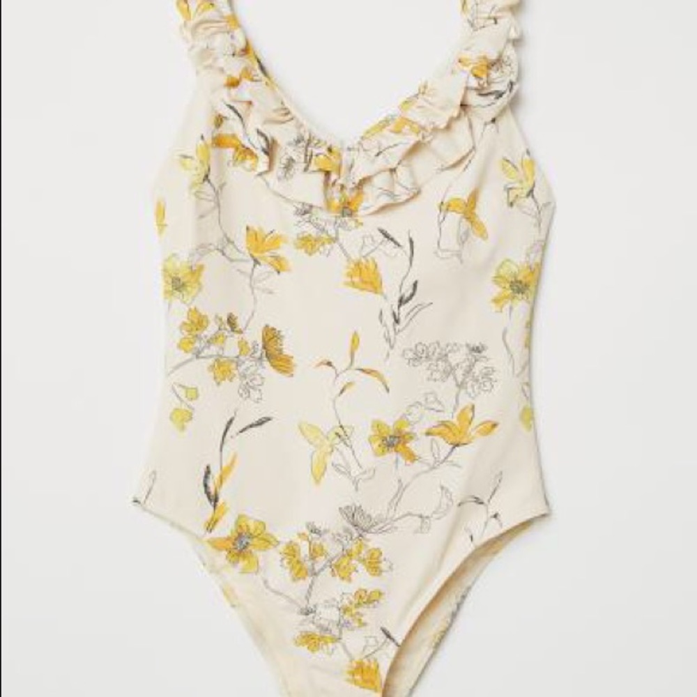 One piece boho swimsuit